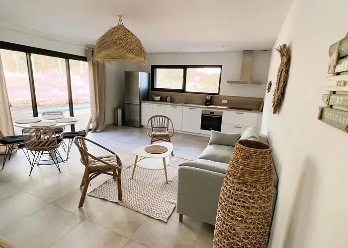 Villa Copains, 5 Pers, Piscine Chauffée, 5 Mn