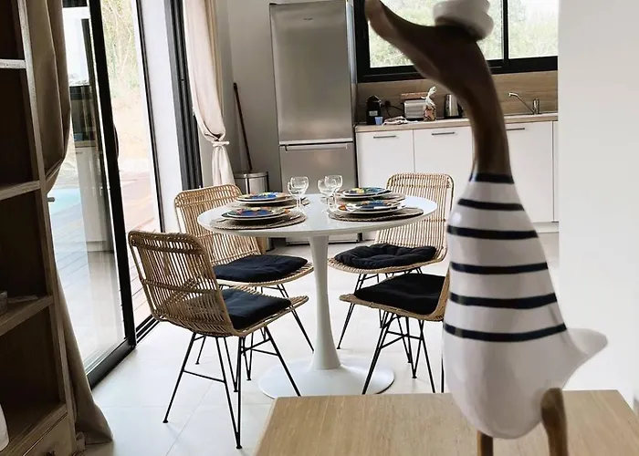 Vila Copains, 5 Pers, Piscine Chauffee, 5 Mn